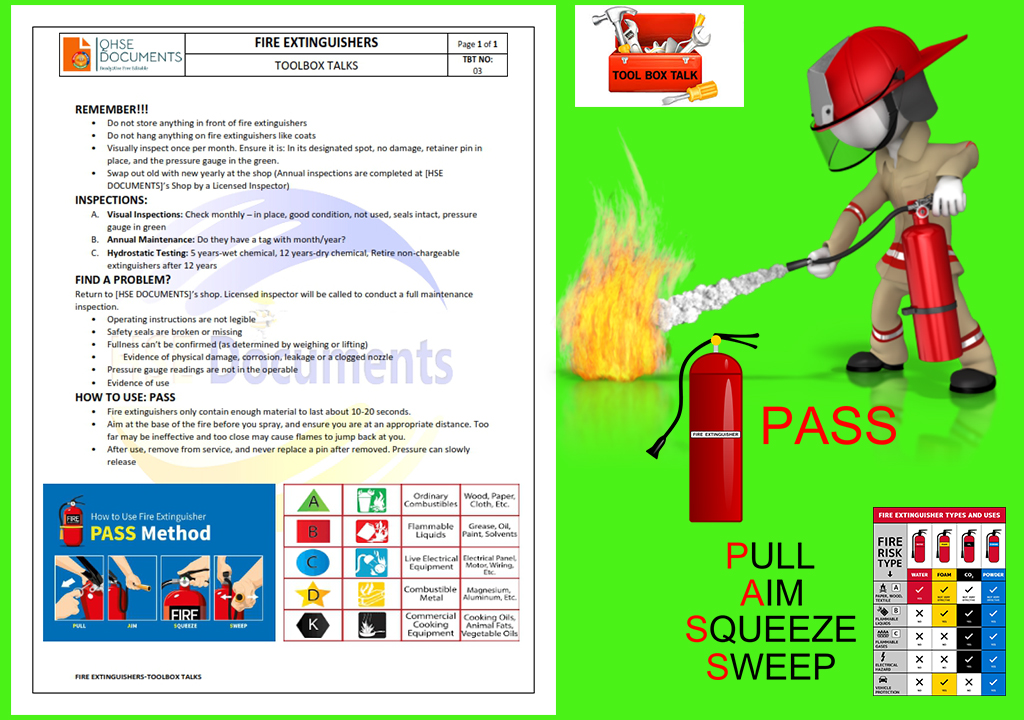 FIRE EXTINGUISHERS-HSE DOCUMENTS