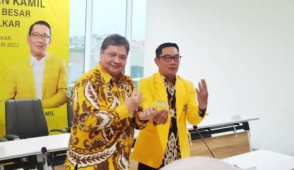 Bersama Partai Golkar, Benarkah Ridwan Kami Ikut Usung Anies Capres?