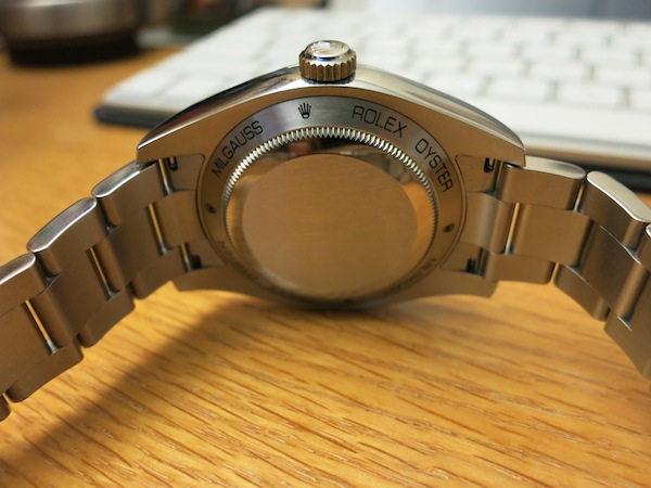Réplica del reloj Rolex Milgauss 40 mm 116400