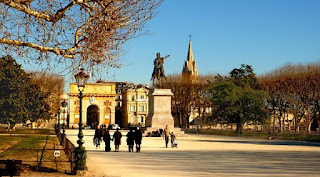 Le Peyrou à Montpellier