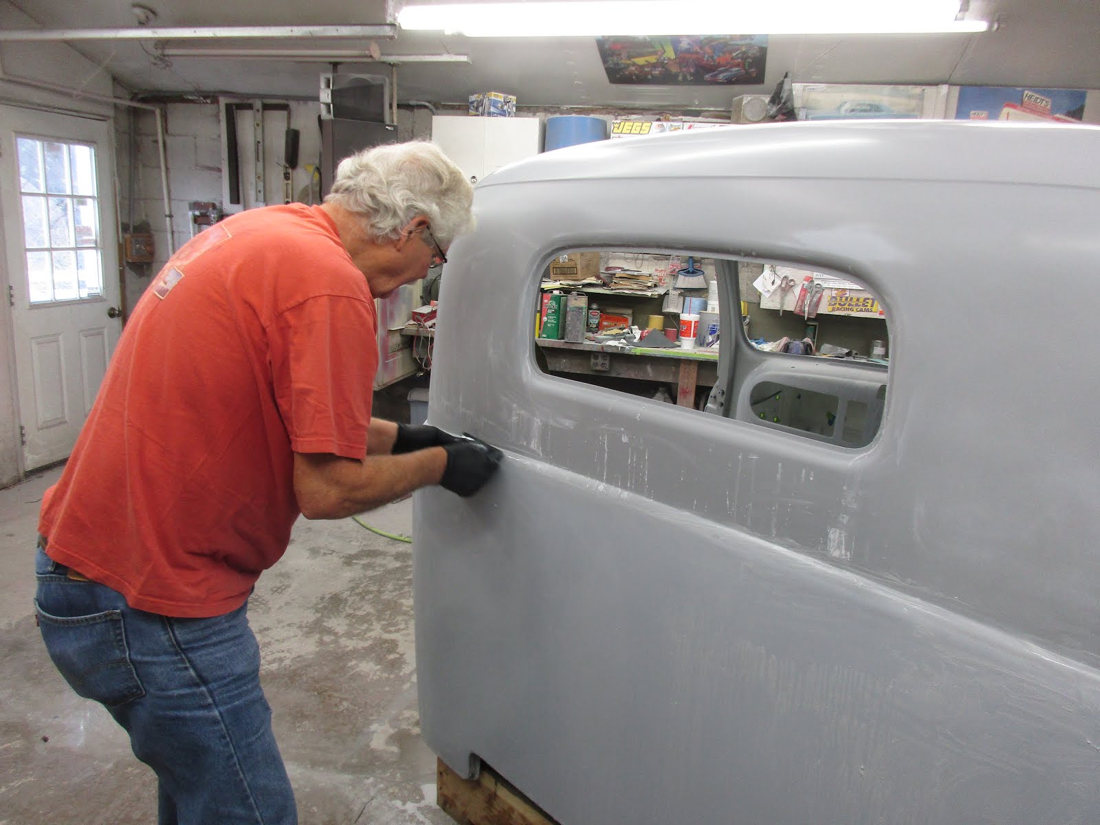 Wet Sanding the Primer