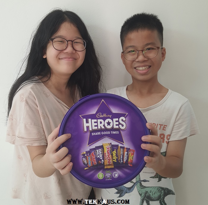 Our Cadbury Heroes Chocolate Tub