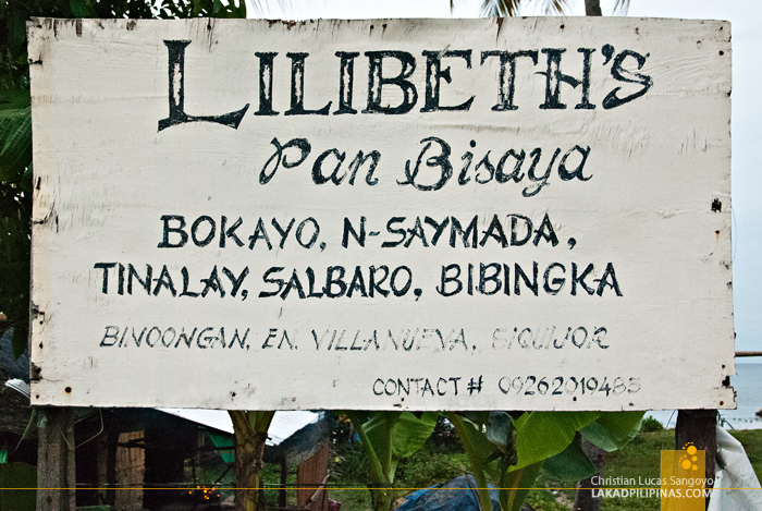 Lilibeth's Pan Bisaya, Siquijor