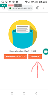 recover permanently deleted blog