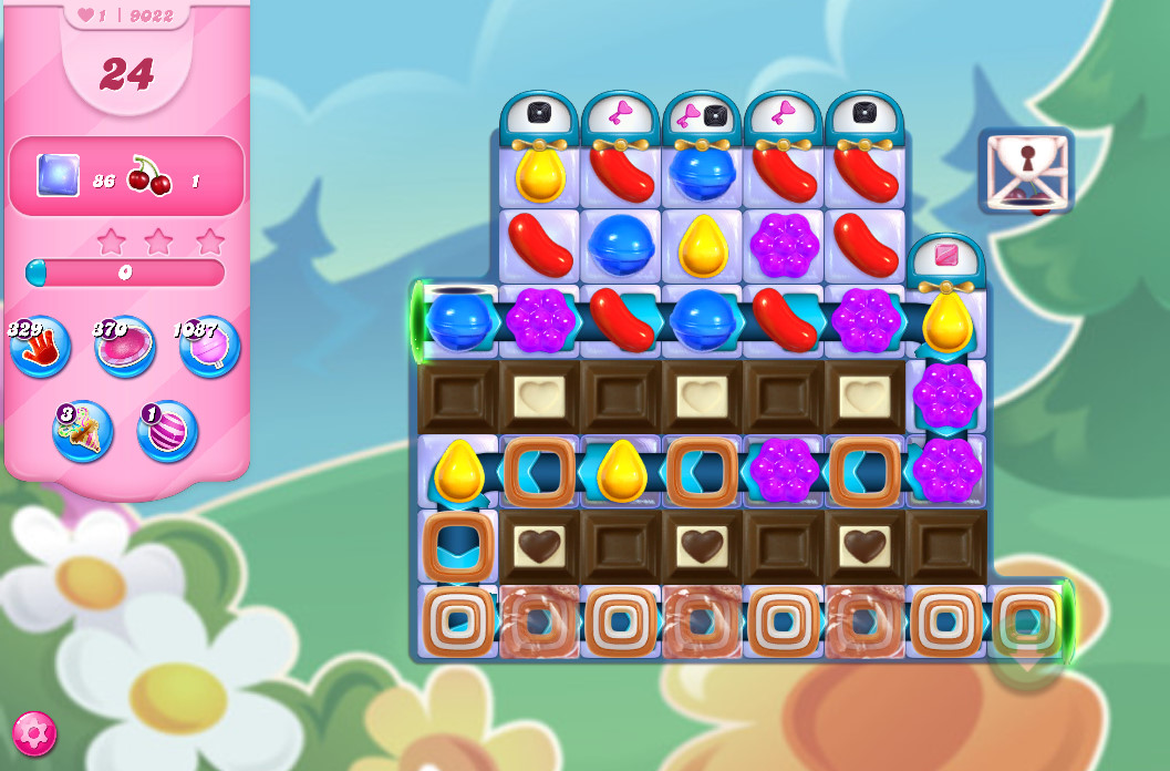 Candy Crush Saga level 9022