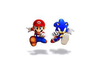 Sonic vs Super Mario Funny HD Wallpaper