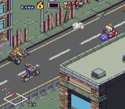 Biker Mice From Mars - SNES Game