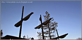 Pirate Ship silouhette,, Alice Holt Forest