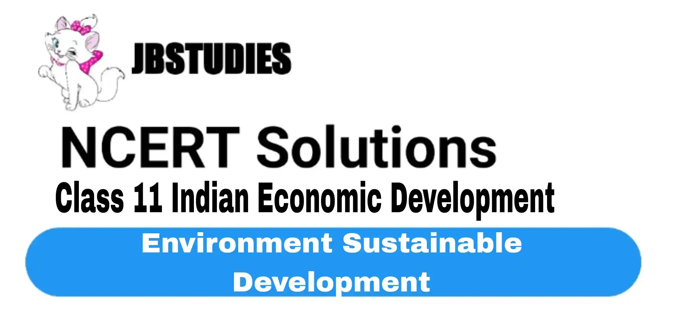 Solutions Class 11 Indian Economic Development Chapter 9 (Environment Sustainable Development)