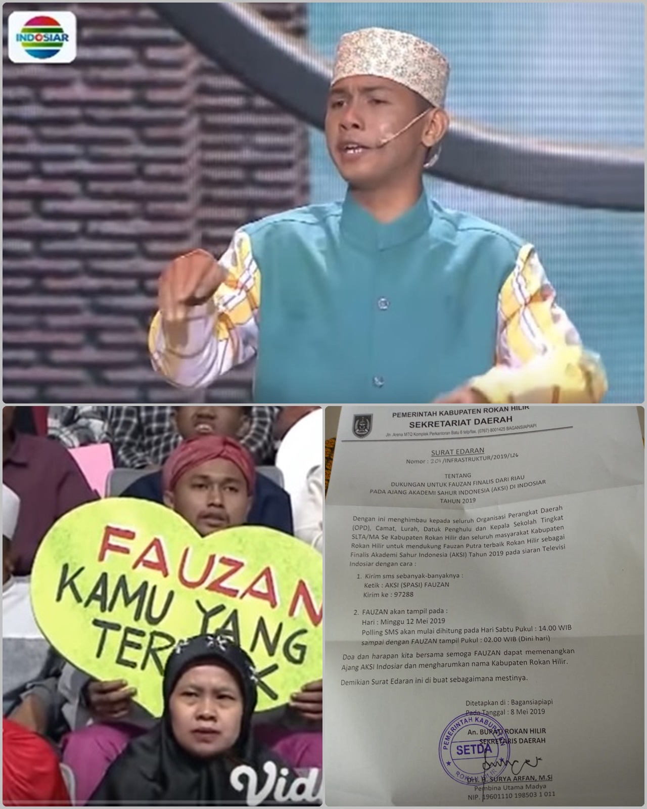 Biografi Profil Biodata Fauzan Rokan Hilir - Peserta AKSI 2019