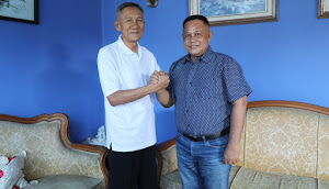 Mantan Wakil Bupati Muchtar Husin Restui Nanang Maju Kembali di Pilkada Lamsel 2024