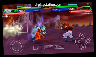 dragon ball z shin budokai 6 psp