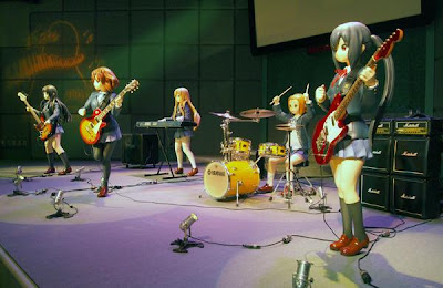 K-ON! Houkago Tea Time a escala real Universal Studios Japan