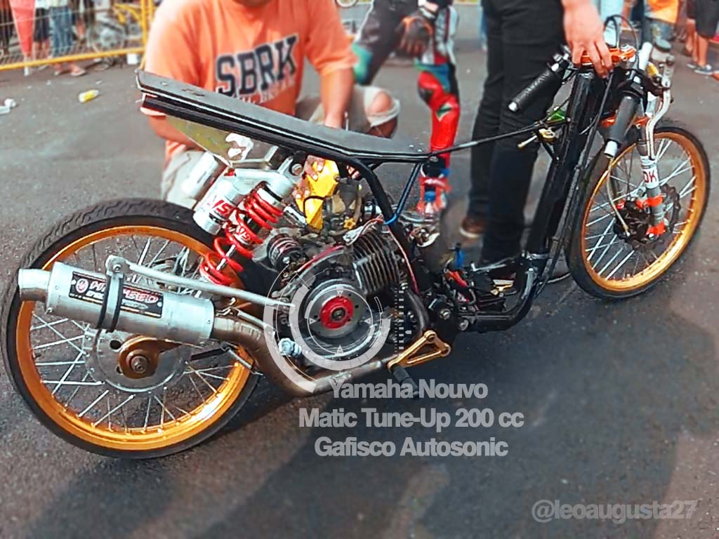94 Gambar Motor Drag Bike Matic Terupdate Ranting Modifikasi
