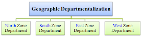 geographic departmentalization