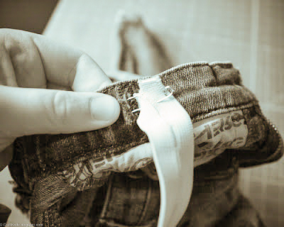 Craft Knife: Tutorial: How to Repair Kids' Adjustable Elastic-Waist Pants