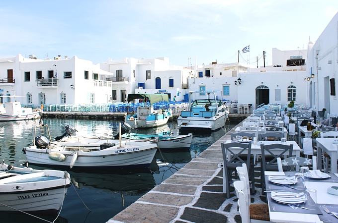 Naoussa old port.
