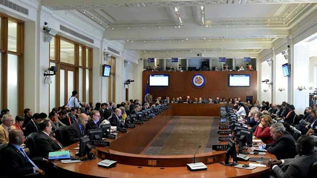 Piden reunión extraordinaria en OEA  para este jueves y abordar caso Venezuela. 