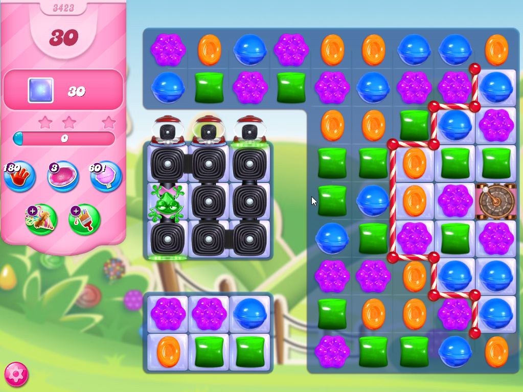 Candy Crush Saga level 3423