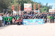 Di laksanakan Peringatan Hari Buruh Internasional di Pantai Mimiland Batu Payung ( Kabupaten Bengkayang )