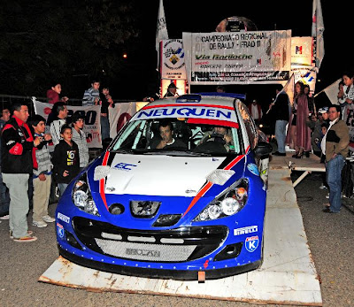 Rally:  El regional acelera en la Comarca