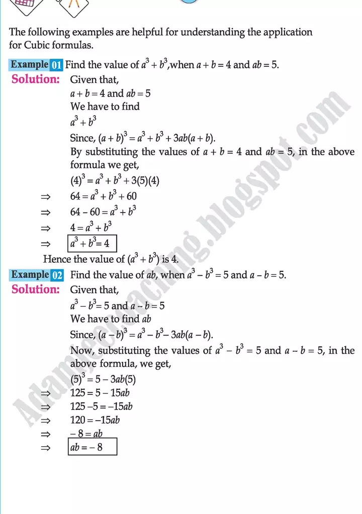algebraic-expression-and-formulas-mathematics-class-9th-text-book