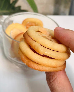 3 bước làm bánh quy gương hạnh nhân - Sparkling Glass Cookies 4