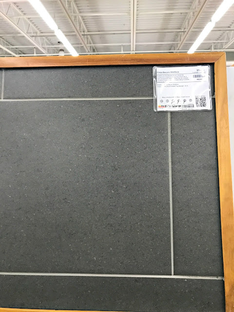 Dark gray tile