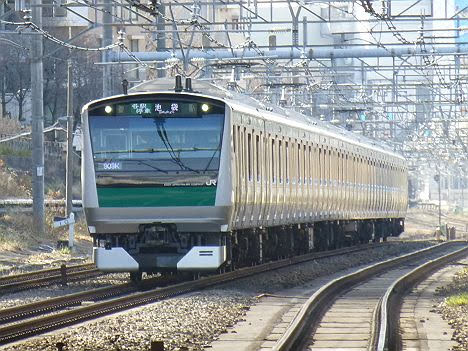 【都心のチョン行】埼京線のE233系池袋行き