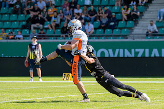 Sportfotografie American Football GFL2 Münster Blackhawks Rostock Griffins Olaf Kerber