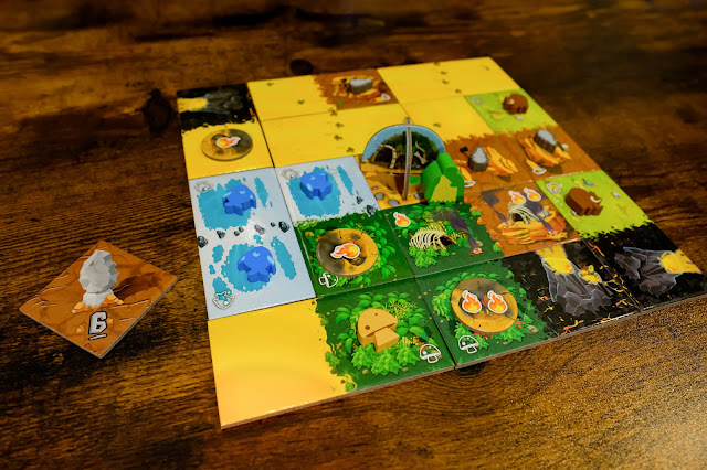 kingdomino origins board game 桌遊 圖騰模式多了自然資源
