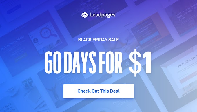 Leadpages 2 month subscription only at 1$