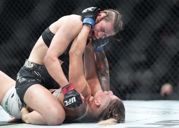 Canada's Jasmine Jasudavicius dominates Zombie Girl in UFC 297 undercard win