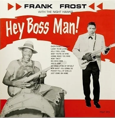 frank frost first vinyl long playing  1962 cover front