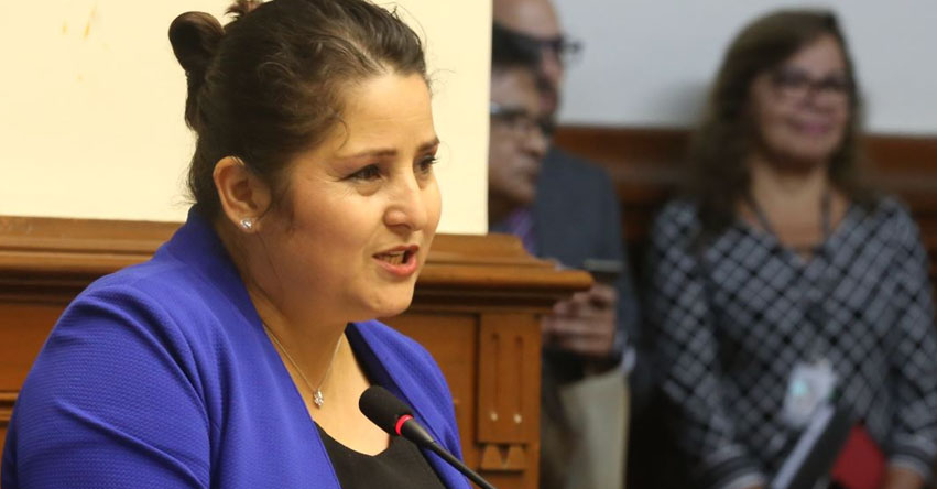 Congresista fujimorista Tamar Arimborgo, garantiza trabajo transparente en Comisión de Educación