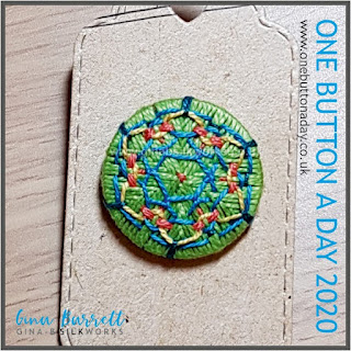 Day 274 : Meander - One Button a Day 2020 by Gina Barrett