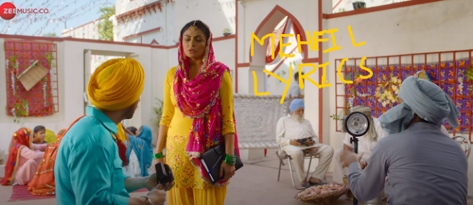 Mehfil Lyrics Punjabi song Diljit Dosanjh