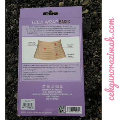 bengkung murah, bengkung moden, belly wrap, hip wrap