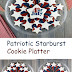 Patriotic Starburst Cookie Platter by Semi Sweet Designs