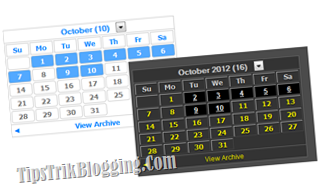 Widget Arsip Styles