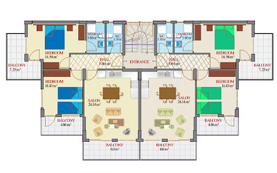 Apartment Building Plans Design