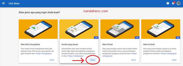  Matched Content atau Konten yang Sesuai ialah salah satu jenis iklan dari periklanan Goo Mengenal, Mendapatkan, dan Memasang Jenis Iklan Matched Content Google Adsense