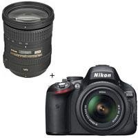 Nikon D5100 Digital SLR Camera with 18-55mm NIKKOR VR Lens,  &  Nikon 18-200mm f/3.5-5.6G ED IF AF-S DX VR II Lens 