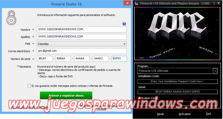 Pinnacle Studio Ultimate v18.0.1 Multilenguaje ESPAÑOL