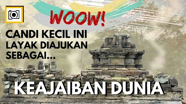 Candi Songgoriti yang pernah diajukan sebagai salah satu keajaiban dunia