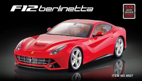 1/14 Scale Ferrari F12 Berlinetta Radio Remote Control Model Car R/C RTR (Battries Including)