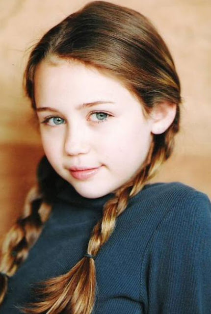 miley cyrus mini biography and childhood pictures