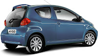 Toyota Aygo Blue 