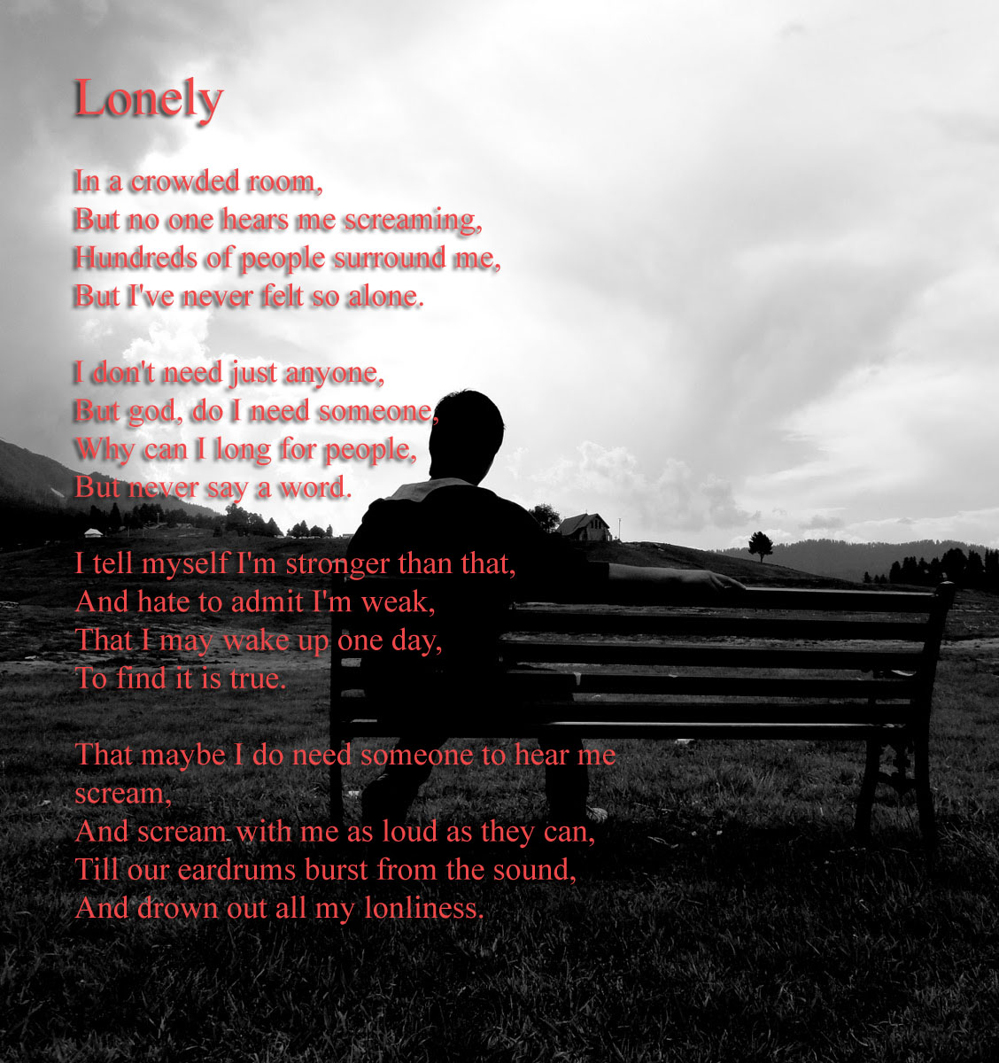 Poems on loneliness and love