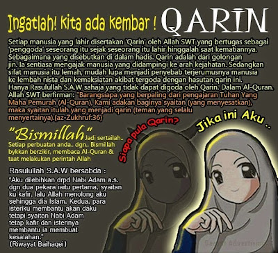 PENJELASAN QARIN PENDAMPING MANUSIA